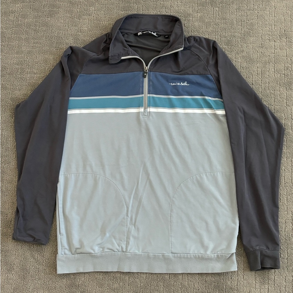 Travis Mathew 1/4 zip Men Size L